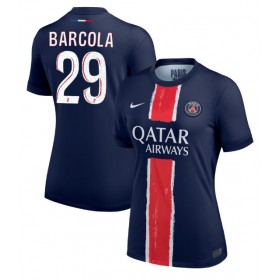 Dámské fotbalový oblečení Paris Saint-Germain Bradley Barcola #29 Domácí košile 2024-25 Krátkým Rukávem